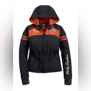 Harley-Davidson® Women's Miss Enthusiast Soft Shell Jacket, Black